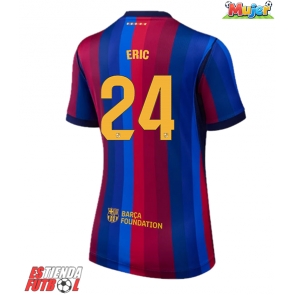 Barcelona Eric Garcia #24 Primera Equipación Mujer 2026-27 Manga Corta